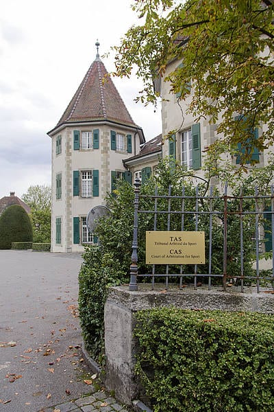 El Tribunal Arbitral del Deporte de Lausana, el TAS