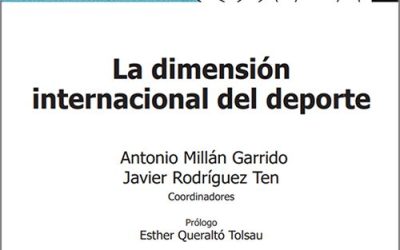 LIBRO «LA DIMENSIÓN INTERNACIONAL DEL DEPORTE»